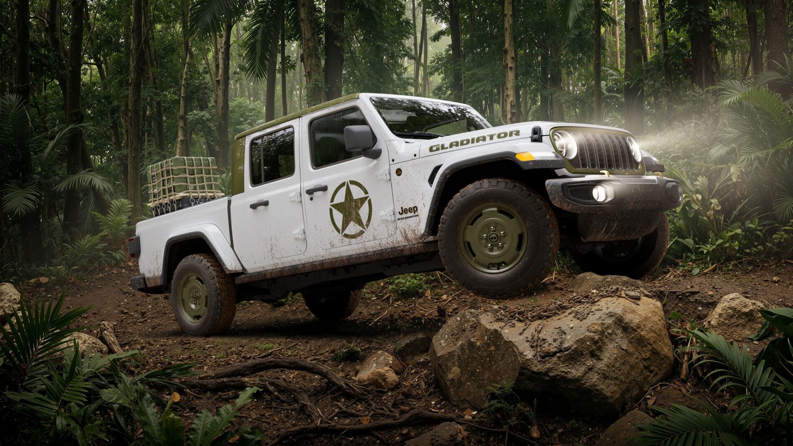 2027 Jeep Gladiator Sarge midsize pickup truck
