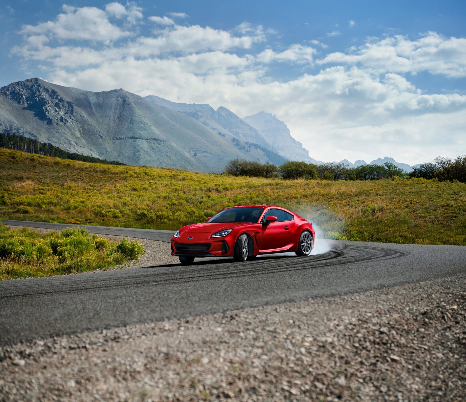 2027 Subaru BRZ sports coupe exterior