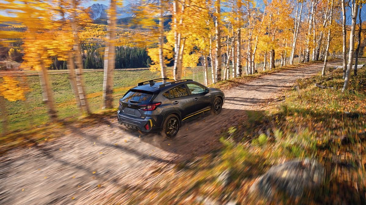 2027 Subaru Crosstrek small SUV with 8.7 inches of ground clearance