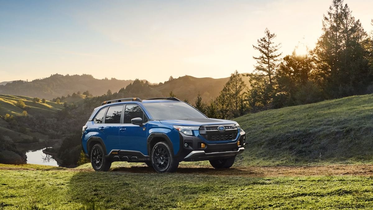 2027 Subaru Forester compact SUV with standard all-wheel drive