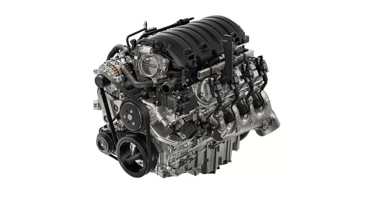 GM L76 5.7L sixth-generation small-block V8 for the 2027 Chevrolet Silverado 1500